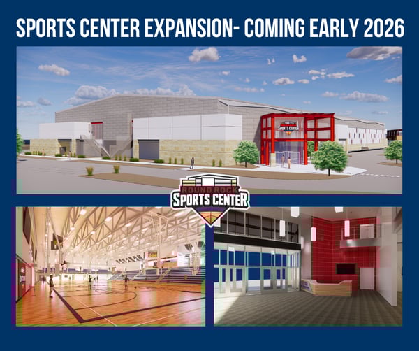 The Round Rock Sports Center is Expanding- Coming Early 2026
