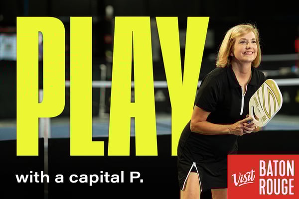 Play Like a Local at One of Baton Rouge’s Many Pickleball Courts – Including Louisiana’s Biggest Indoor Pickleball Facility
